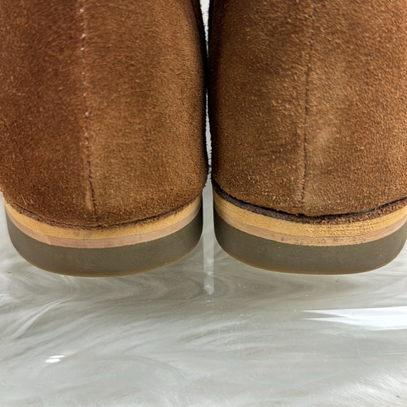 Reef leather Women’s ankle booties brown suede size 6.5 - Picture 9 of 10